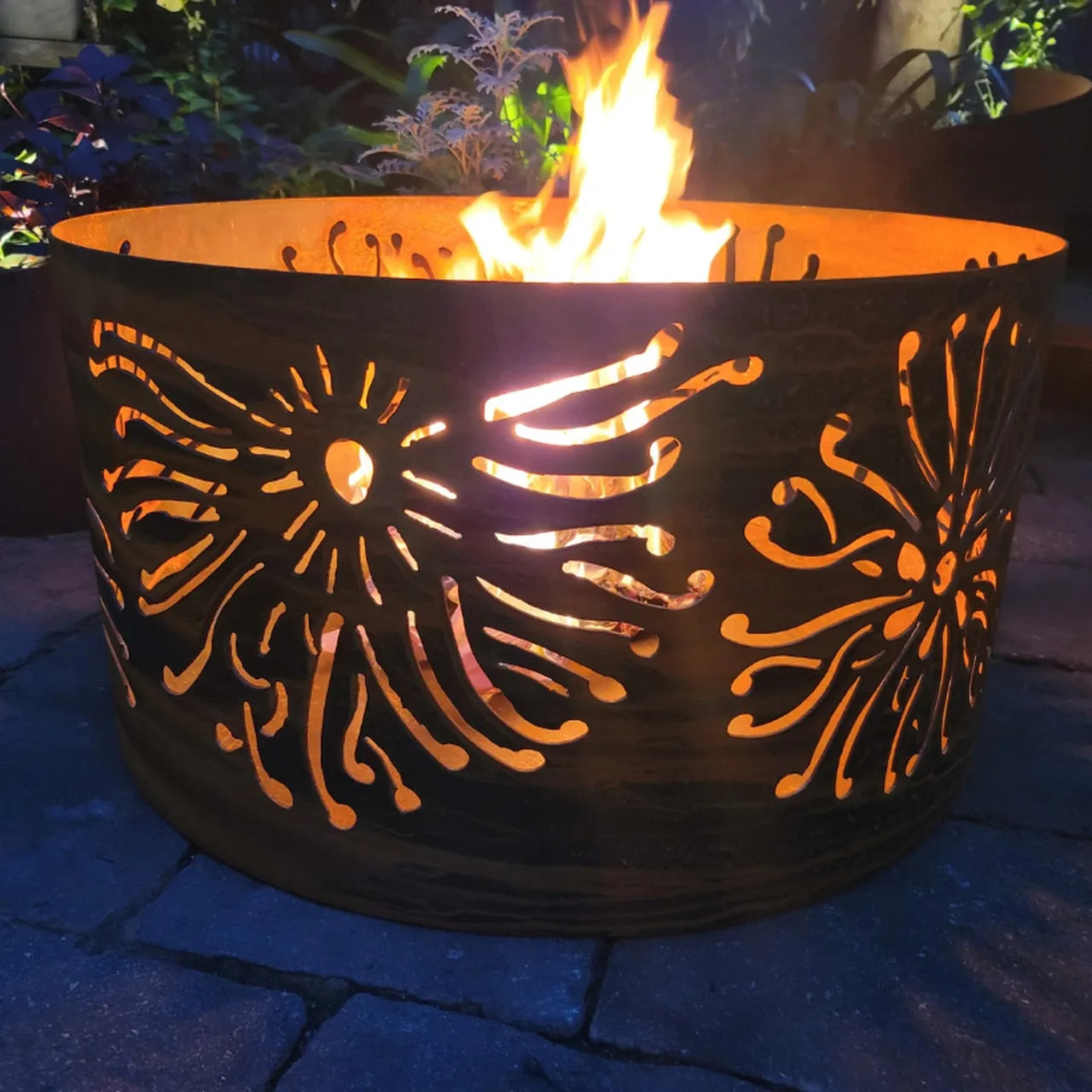 Monarch Squat Round Fire Pit