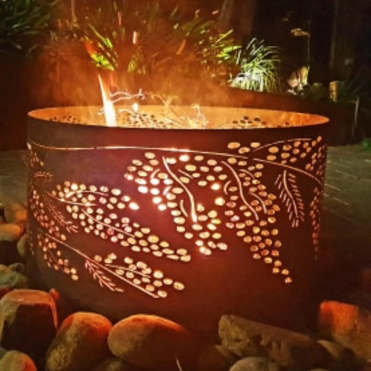 Monarch Squat Round Fire Pit