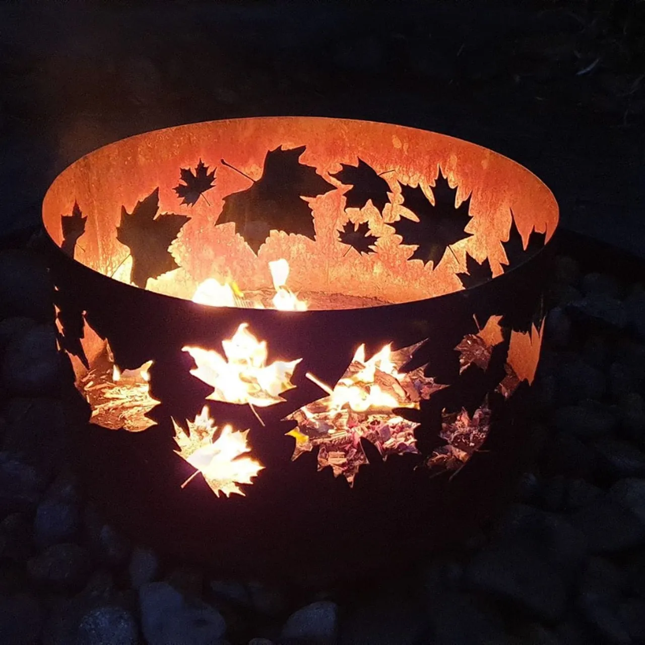 Monarch Squat Round Fire Pit