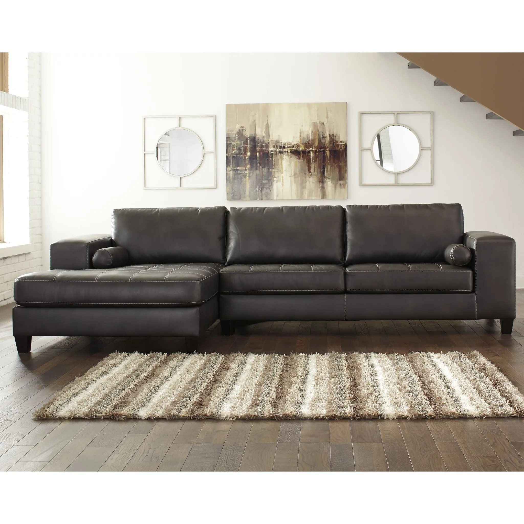 Nokomis 2 Piece Sectional with Chaise