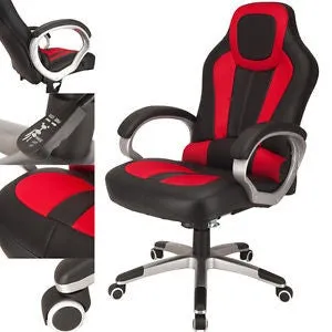 OFFICE GAMING DESK CHAIR BLACK FREE DELIVERY ORANGE