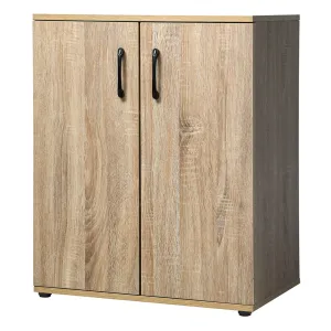 Oikiture Storage Cabinet Bathroom Cabinet Freestanding Cupboard Organiser Wooden