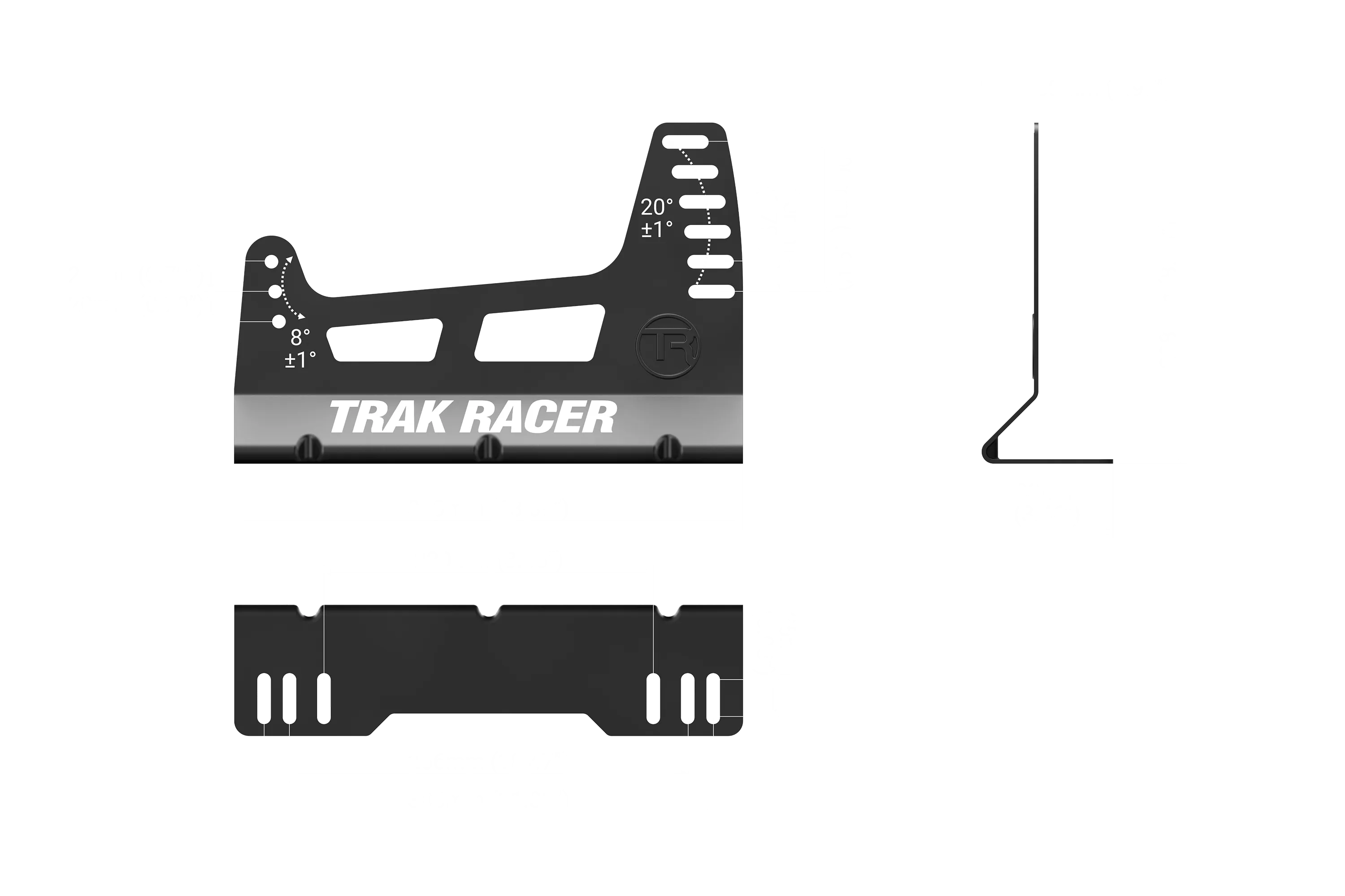 O/S Seat Bracket for GT/Formula Seating Position