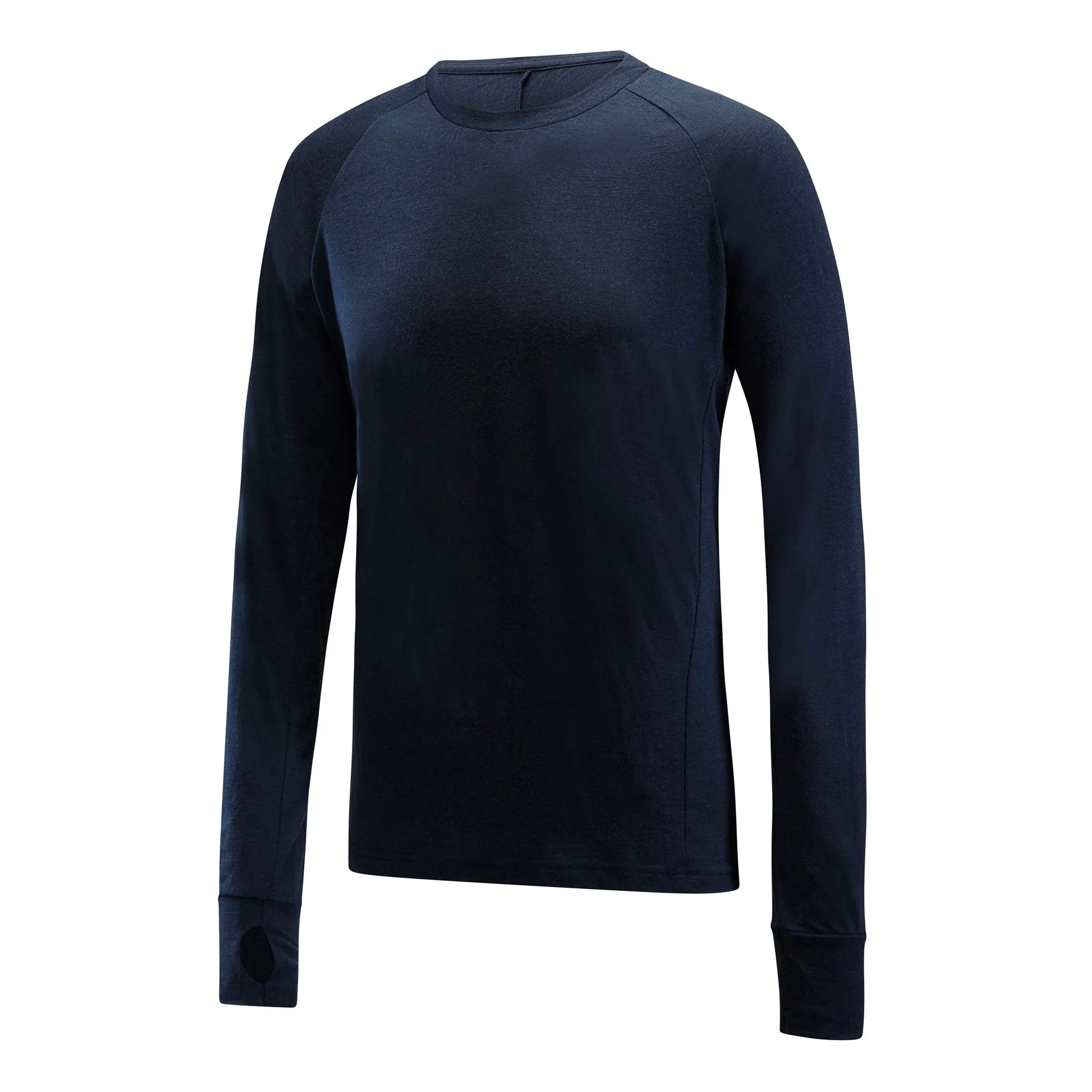 PANTHER - Mens Merino Wool Baselayer Big Cat Long Sleeve Crew Neck