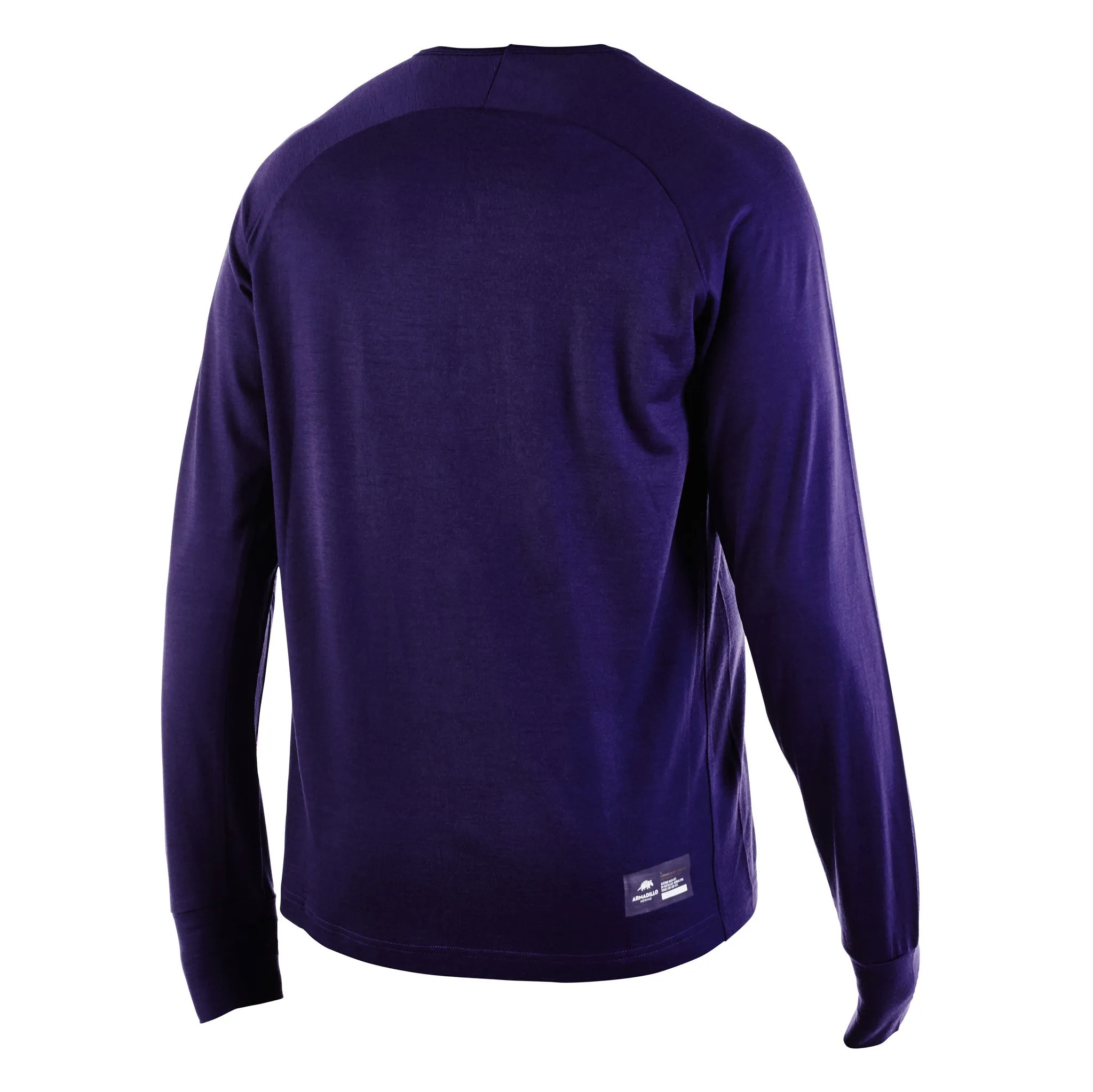 PANTHER - Mens Merino Wool Baselayer Big Cat Long Sleeve Crew Neck