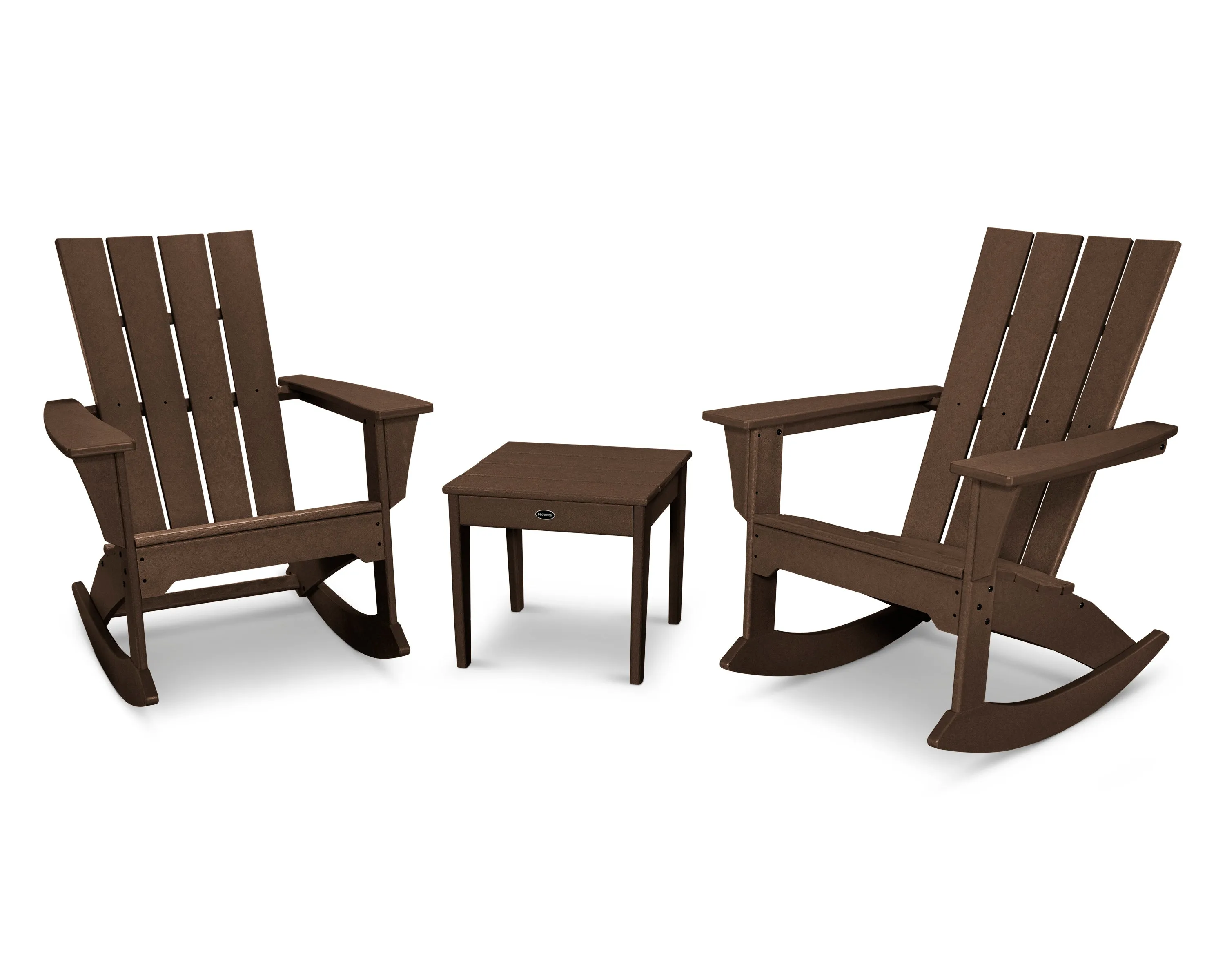 POLYWOOD® Quattro 3-Piece Rocker Set