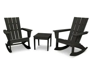 POLYWOOD® Quattro 3-Piece Rocker Set