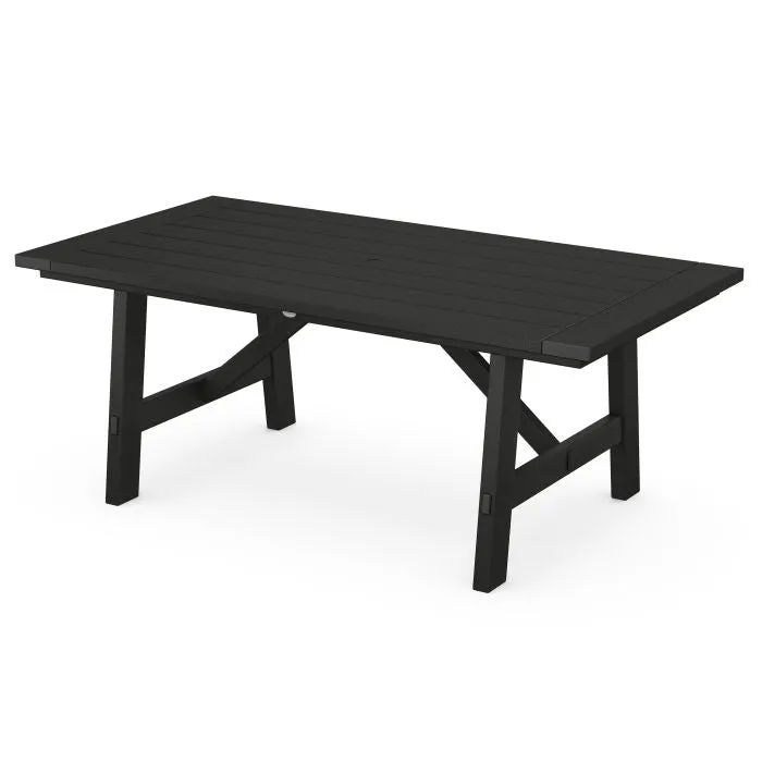 Polywood: Rustic Farmhouse 39" x 75" Dining Table