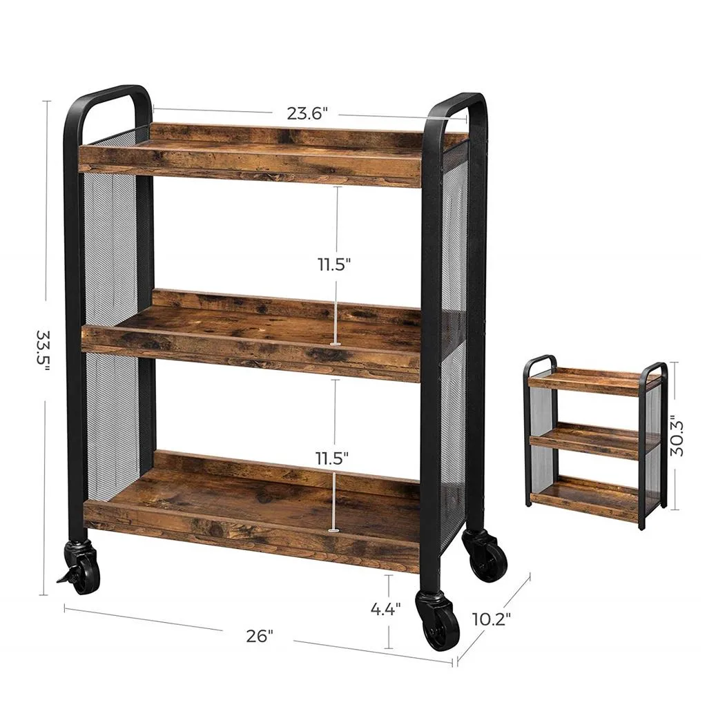 Rolling Kitchen Serving Cart