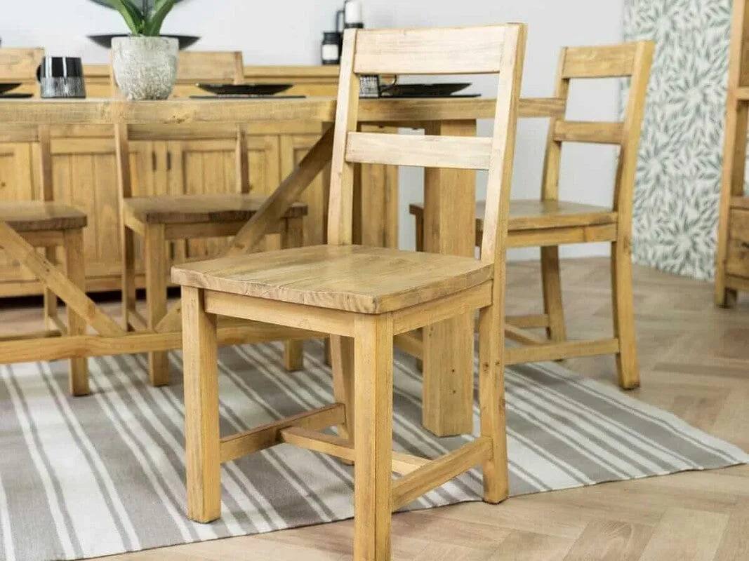 Salisbury 1.8m Fixed Top Dining Table & Salisbury Dining Chairs