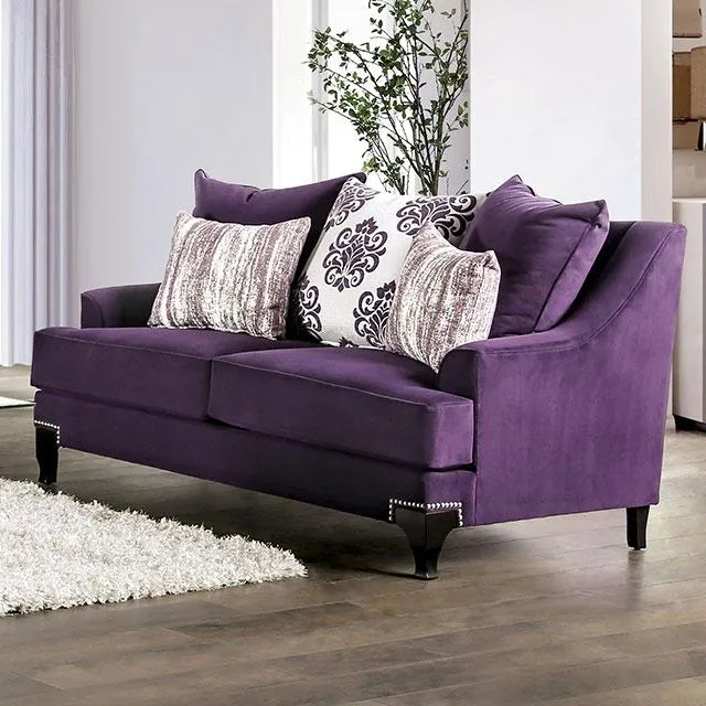 Sisseton Purple Love Seat