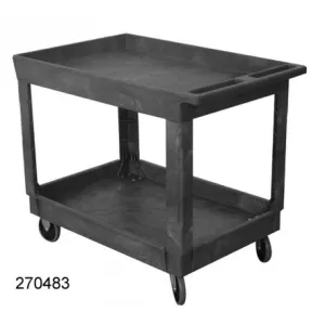 Standard Plastic Service Cart - 24" x 36" - 500 lbs Capacity