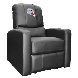 Stealth Recliner with  New England Patriots Helmet Logo