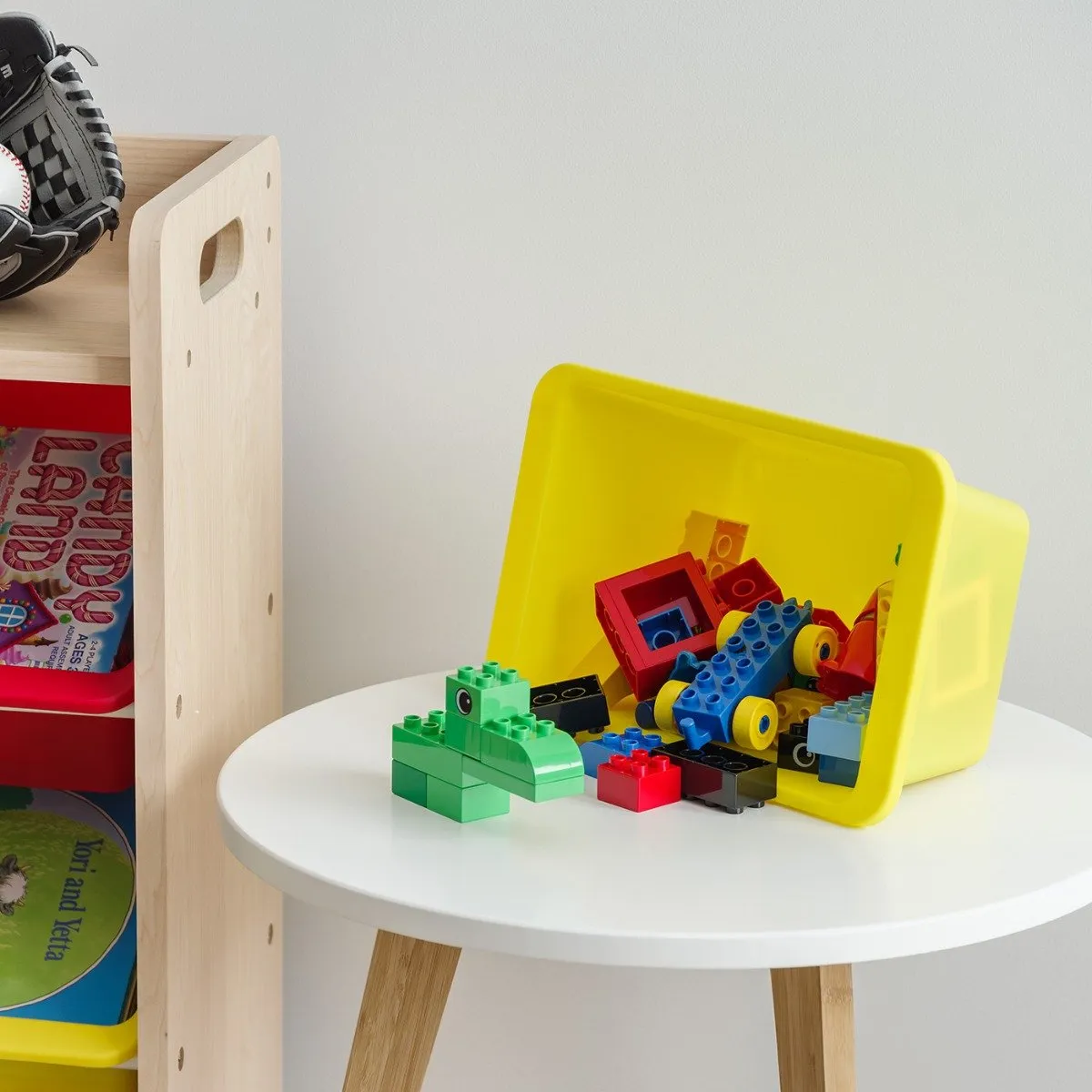 Storage Bin Rack - Replaceable Bins