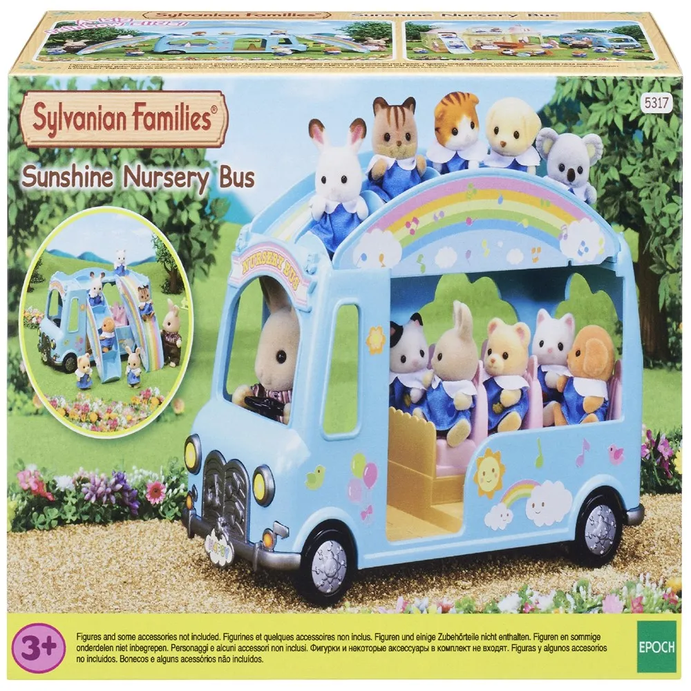 Sylvanian Families 5317 Baby Sunshine Nursery Bus