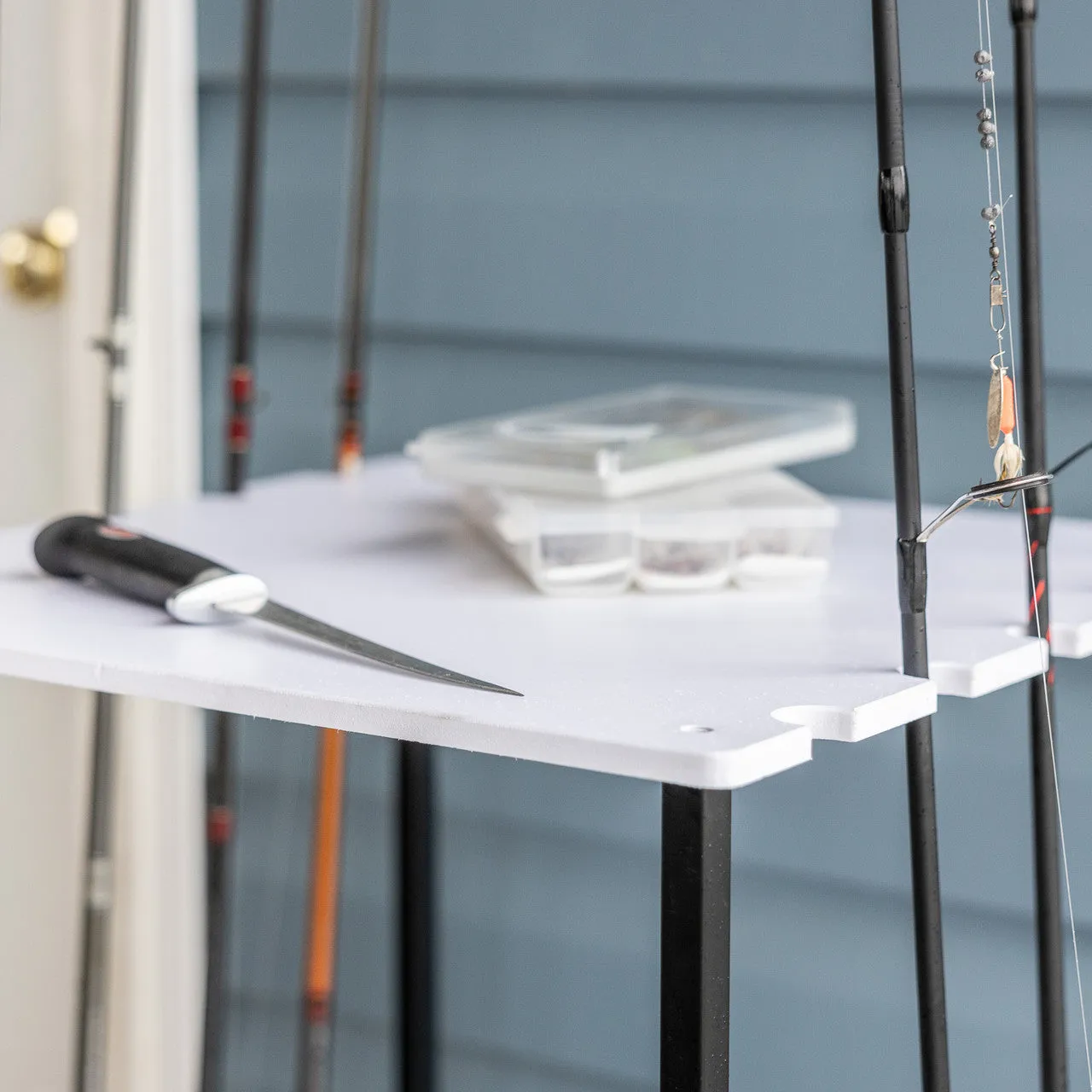 Tarpin Fishing Pole Stand | Holds up to 10 Rods