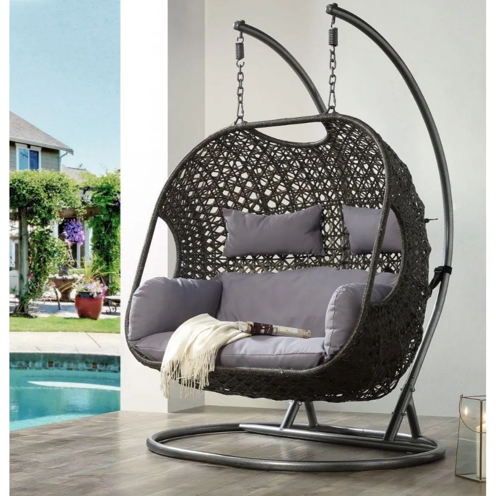 Vasant Patio Swing Chair 45084KIT, Ready To Ship